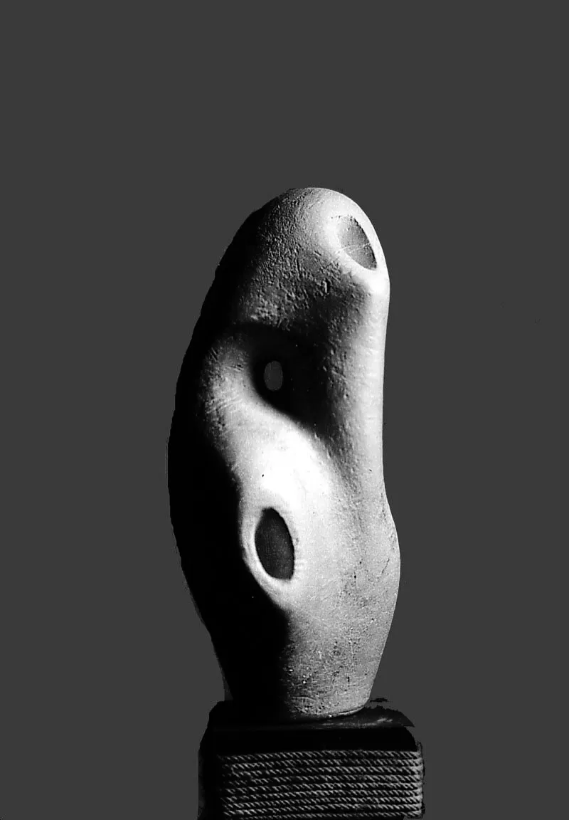 Job variación / 1944 / Yeso / 45 x 40 x 20 cm