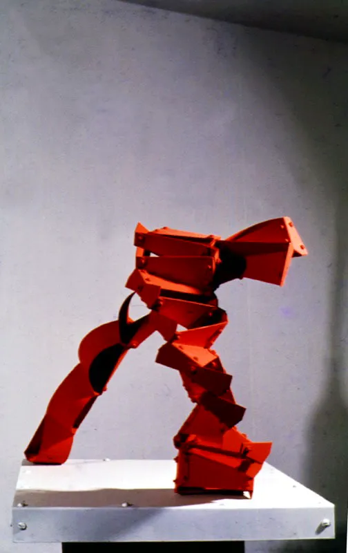 Puente a Caracas (proyecto) / 1976 / Aluminio pintado / 280 x 150 x 120 cm