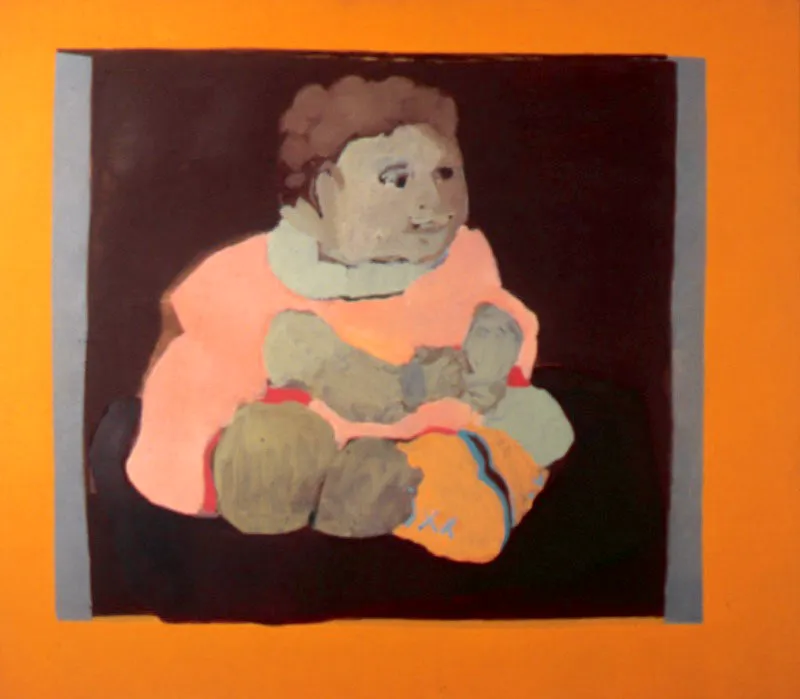 Foto estudio I.
1967.
Óleo sobre tela.
70 x 80 cm.
Colección particular, Bogotá.