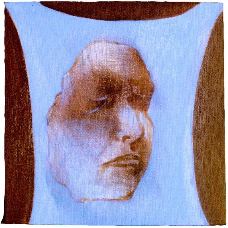 Verónica 2.
2003.
Óleo sobre tela.
30 x 30 cm.
Colección Galería Garcés Velásquez, Bogotá.
