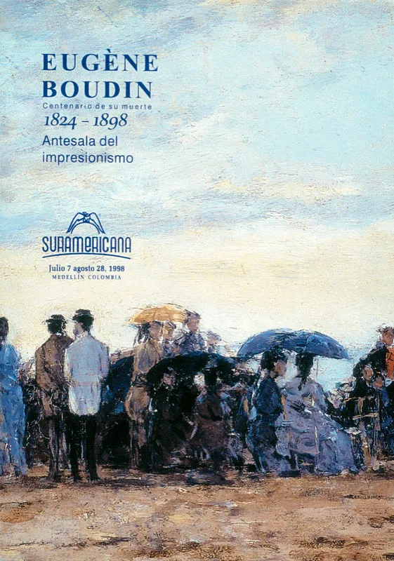 Catálogo de la exposición de Eugène Boudin.