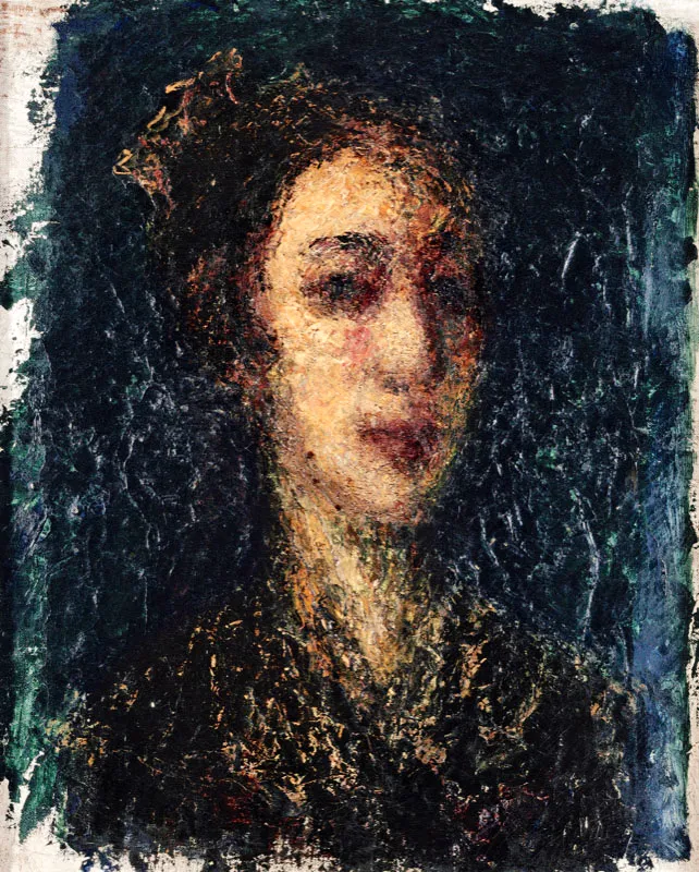 Andrs de Santa Mara  / La hija del artista / ca. 1935 / leo sobre lienzo / 40 x 32 cm / Adquirida en 1994 