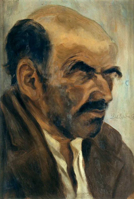 Dbora Arango Prez / Retrato de Guineo / 1935 / leo sobre lienzo / 35 x 25 cm / Adquirida en 1990
 