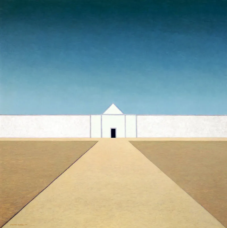 Gregorio Cuartas  / Espacio / 1992 / Acrlico sobre lienzo / 130 x 130 cm / Adquirida en 1998 