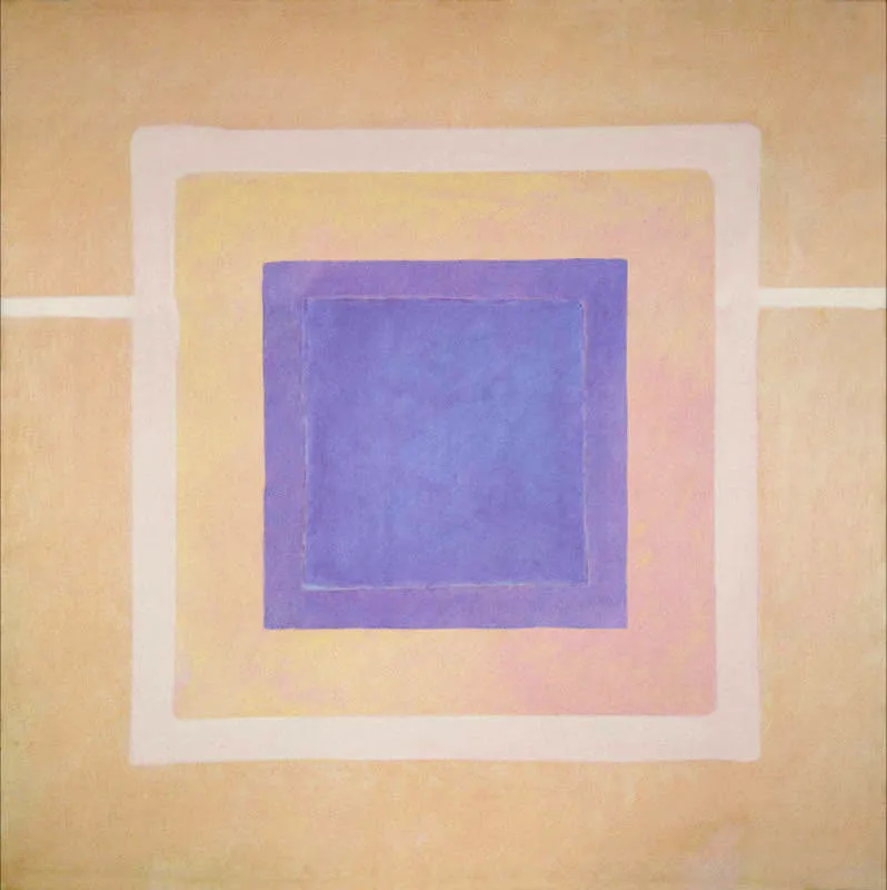 lvaro Marn / Sin ttulo / 1987 / Acrlico sobre lienzo / 100 x 100 cm / Adquirida en 1987 