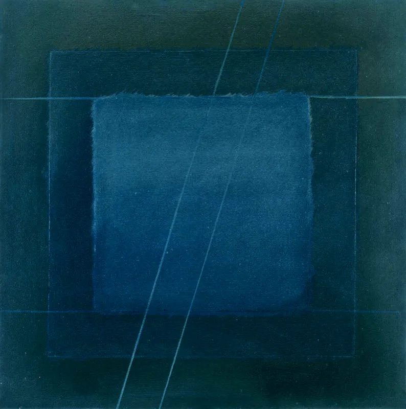 lvaro Marn / Sin ttulo / 1987 / Acrlico sobre lienzo / 100 x 100 cm / Adquirida en 1996 