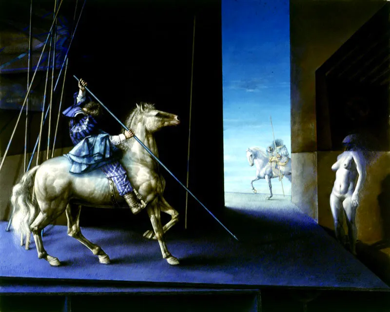 La cita / 1989 / Pastel sobre lienzo / 160 x 200 cm / Colección particular
