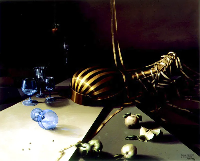 La estancia de los recuerdos / 1979 / Acrílico sobre lienzo / 130 x 160 cm / Colección particular