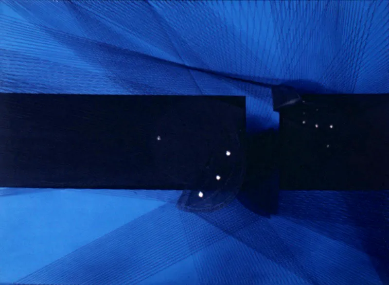Luna negra / 1968 / Ensamblaje / 100 x 60 cm / Colección particular