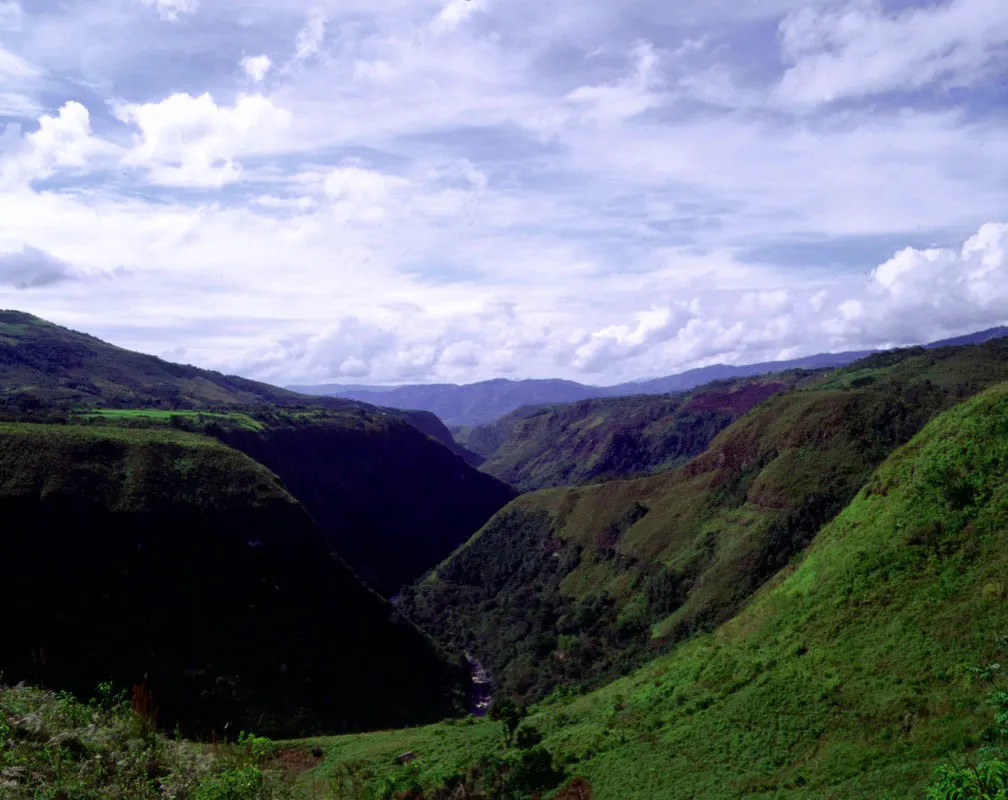 Cañón del río Magdalena, Huila.