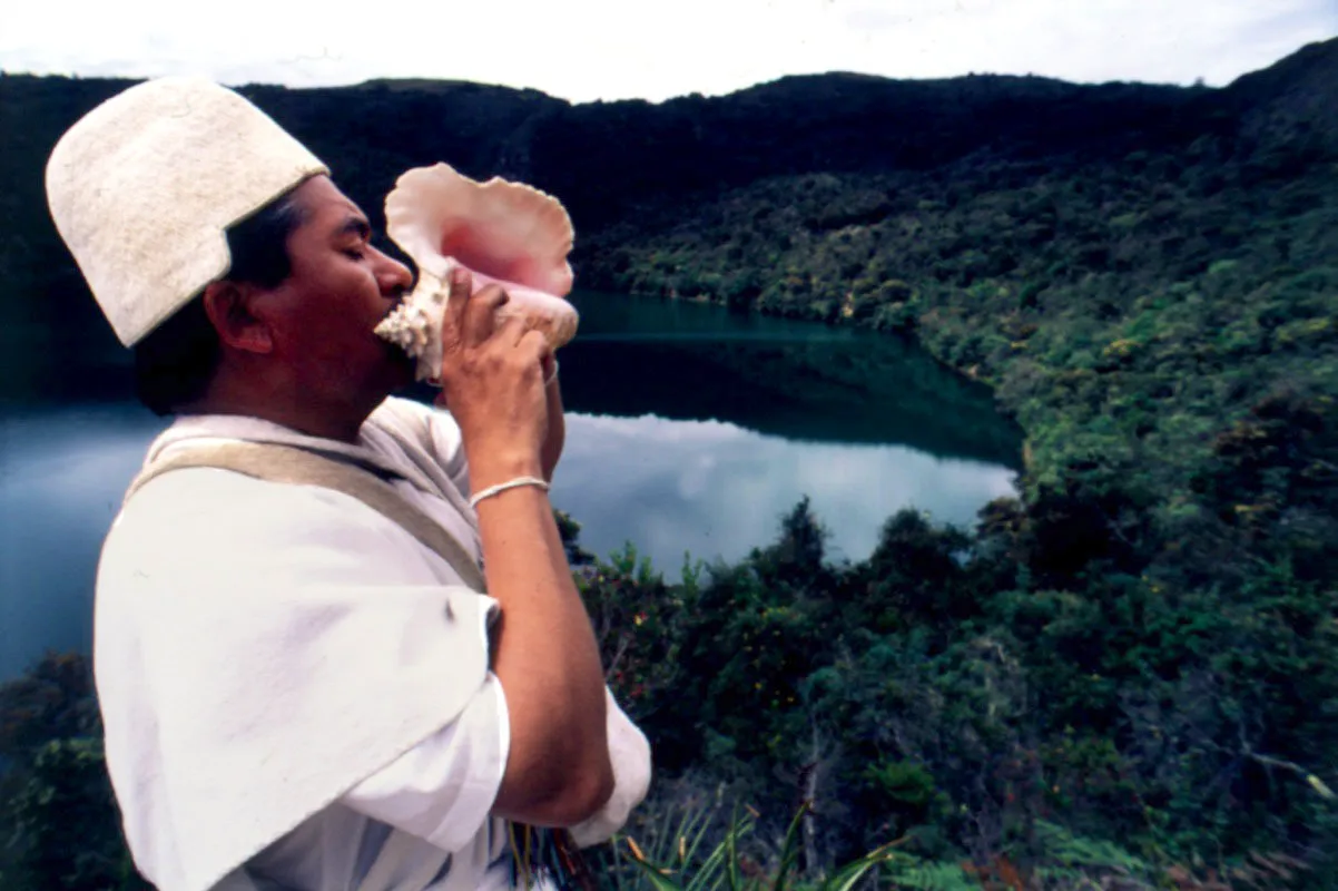 Indgena arhuaco. Sierra Nevada de Santa Marta.  
 