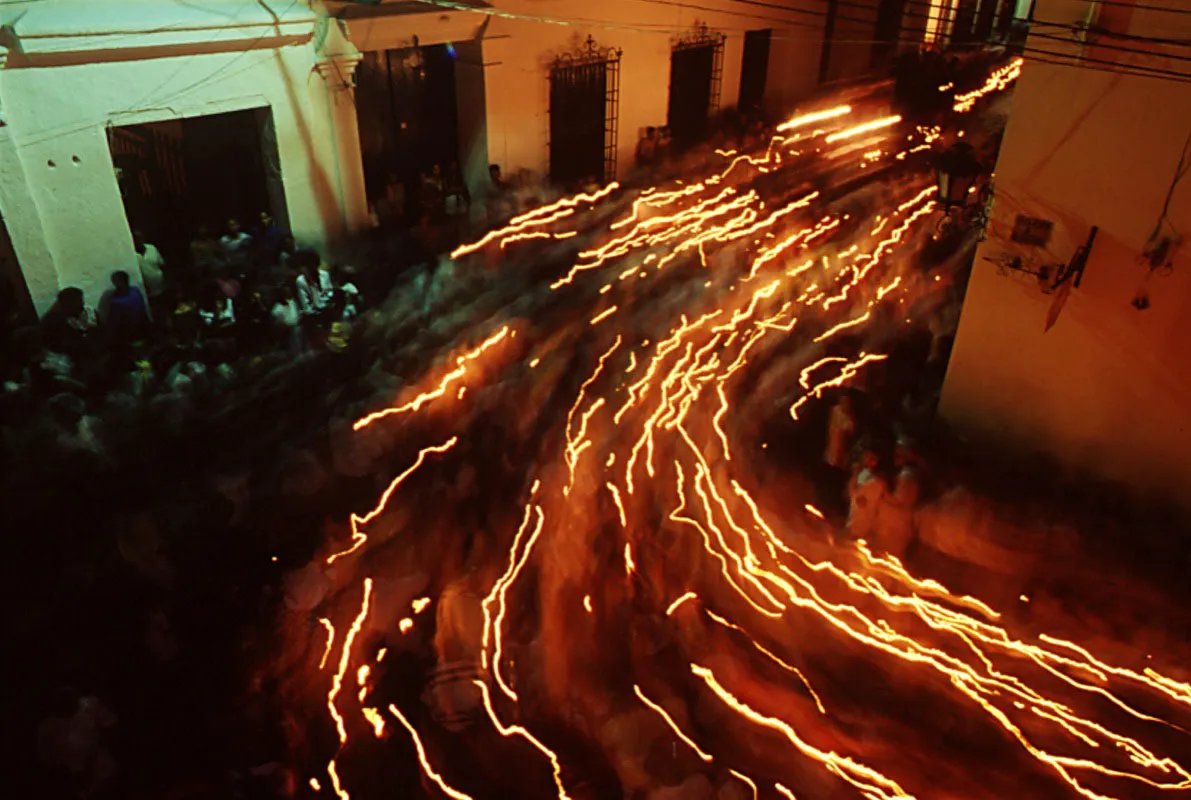 Procesión del Nazareno, Semana Santa.Mompox, Bolívar.
