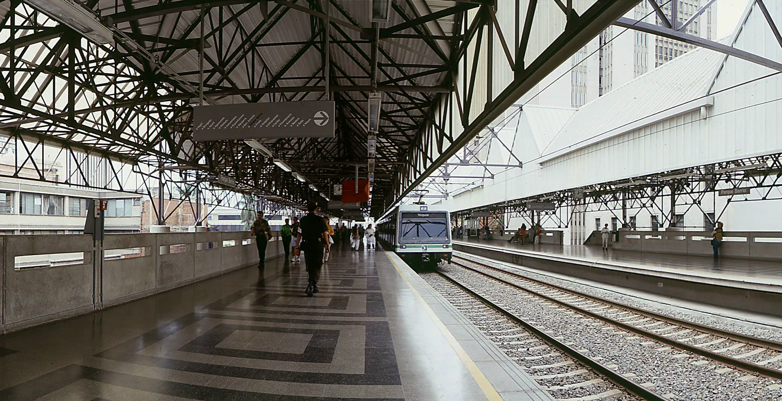 Estacin del metro. Medelln.
 