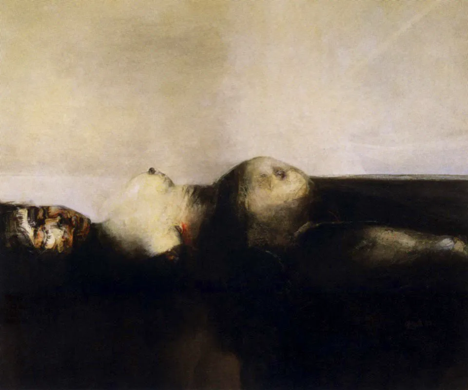 Alejandro Obregn, Violencia (detalle), 1962, pintura, leo sobre tela. 155 x 187,55 cm. 
Banco de la Repblica.Bogot.
 