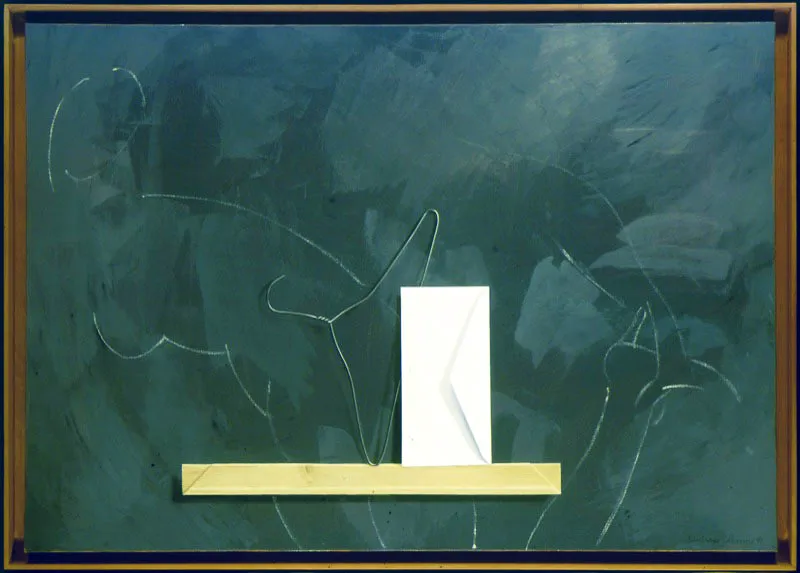 Fuga.
1991.
Óleo sobre lienzo.
70 x 100 cm.