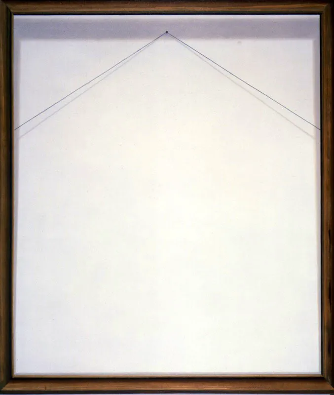 Marco café.
1983.
Óleo sobre lino.
112 x 97,5 cm.