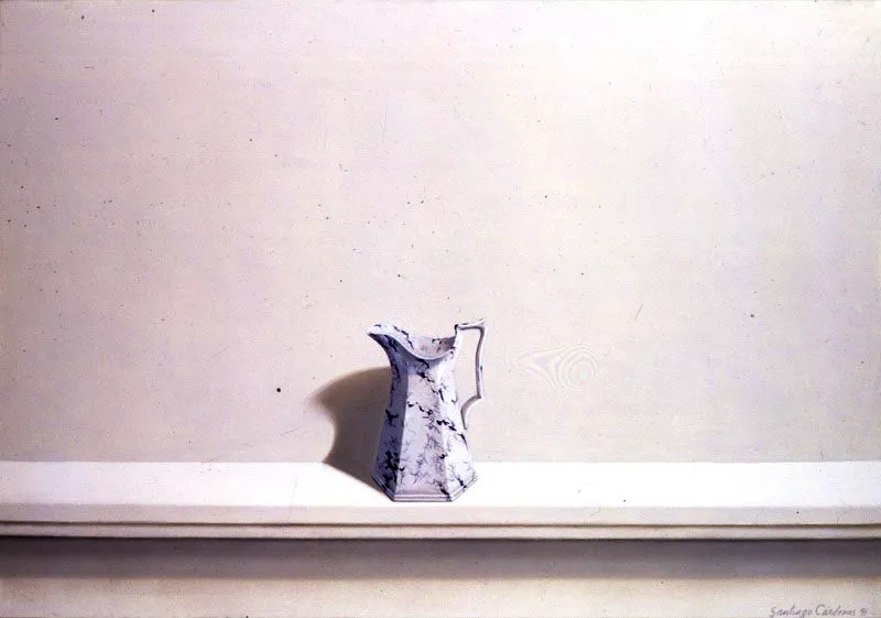 Luz blanca.
1991.
Óleo sobre lienzo.
70 x 100 cm.
