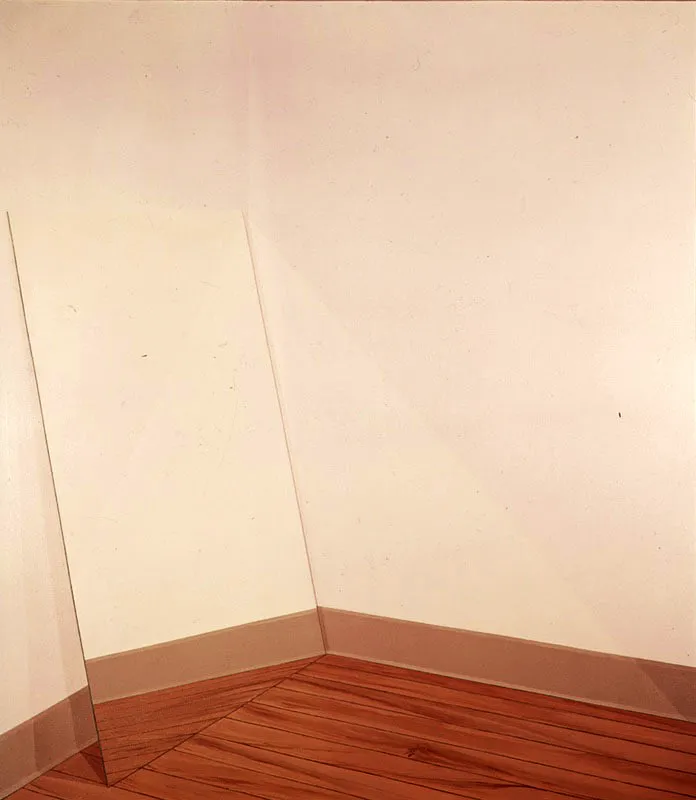 Espejo. 
 1973. 
leo sobre lienzo. 
190 x 165 cm.  