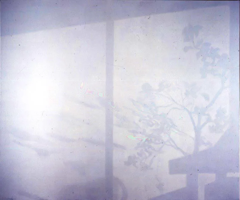 Sombras n.o 3.
2005.
Óleo sobre lienzo.
168 x 200 cm.