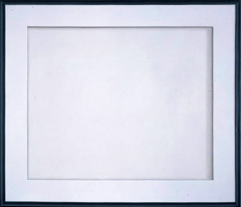 Marquito negro.
1983.
Óleo sobre lino.
97,3 x 112,4 cm.