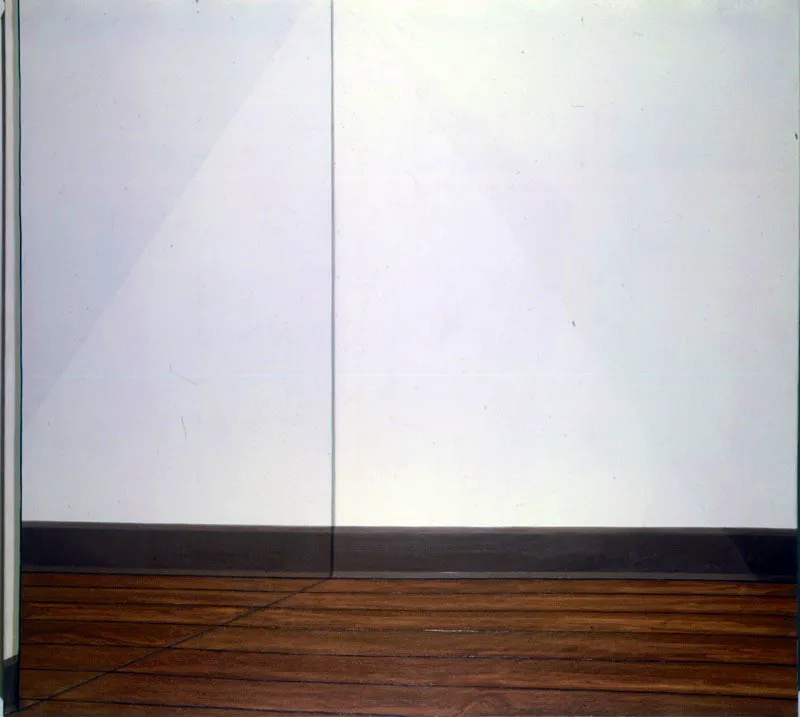 Espejo. 
1974. 
leo sobre lienzo. 
100 x 110 cm.  