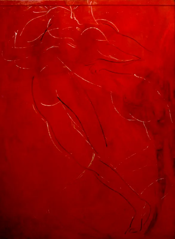 Sin ttulo. 
1997. 
leo sobre lienzo. 
172 x 128 cm.  