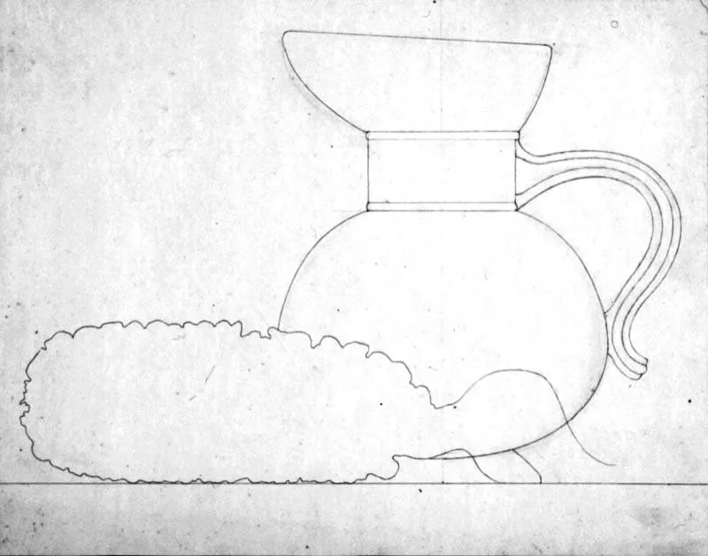 Jarra / Lápiz sobre papel
