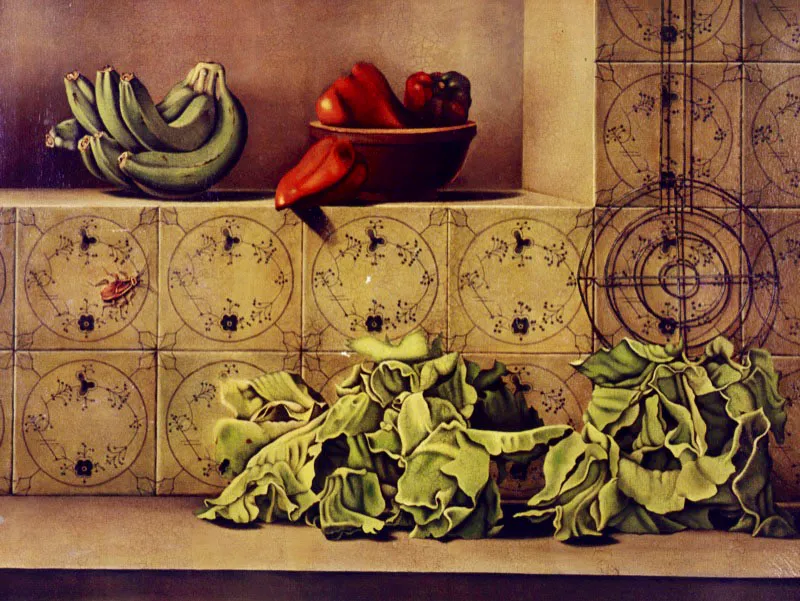 Rincón de cocina / 1979-80 / Óleo sobre lienzo / 60 x 80 cm
