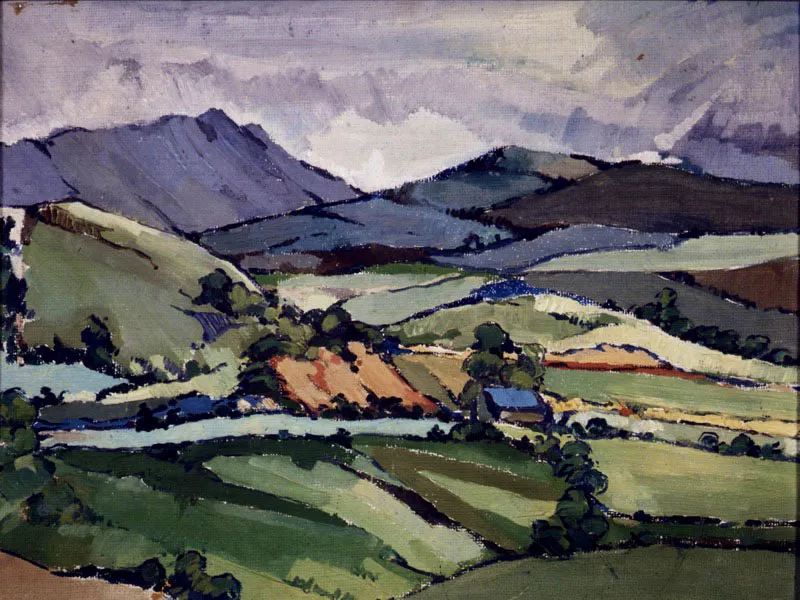 Paisaje / Óleo sobre lienzo / 45 x 60 cm