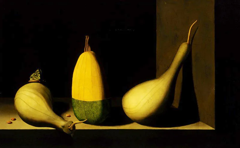Calabacines / ca. 1981 / Óleo sobre lienzo / 25 x 32 cm