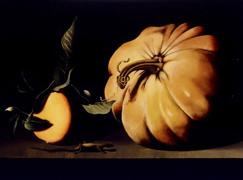 Auyama / ca. 1987 / Óleo sobre lienzo / 38 x 52 cm