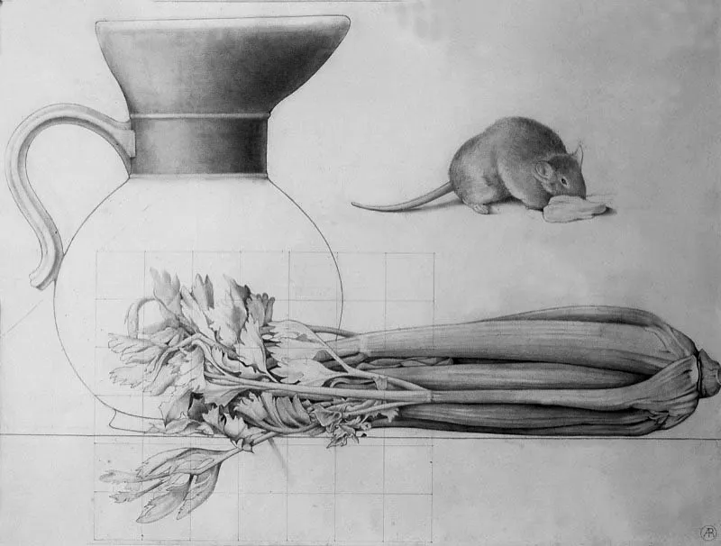 Composicin / Lpiz sobre papel 