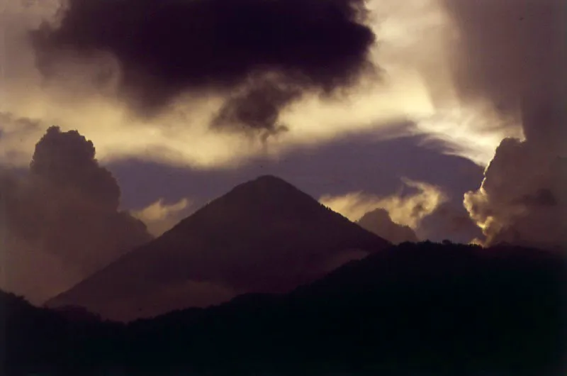 Volcán Santa María, Quetzaltenango. Cristóbal von Rothkirch