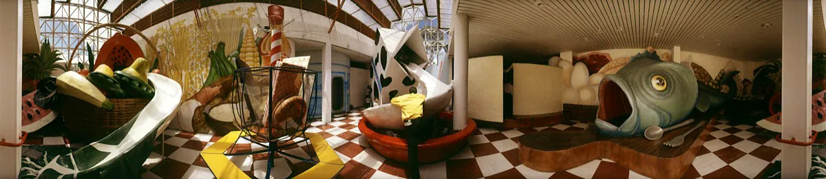 Módulo de la nutrición, que hace parte de la Zona Roja del museo para niños mayores de seis años. Cristóbal von Rothkirch
