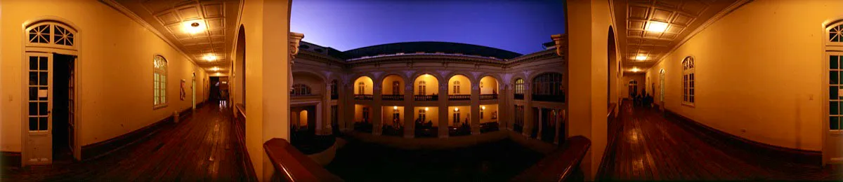 El Palacio de la Merced, ha sido convento capuchino, albergue, colegio femenino departamental y, a partir de 1991, sede de la Academia Superior de Artes de Bogot. En el segundo piso funcionan la direccin operativa, la sala de exposiciones, el departamento de artes plsticas y el auditorio Alejandro Obregn. Cristbal von Rothkirch