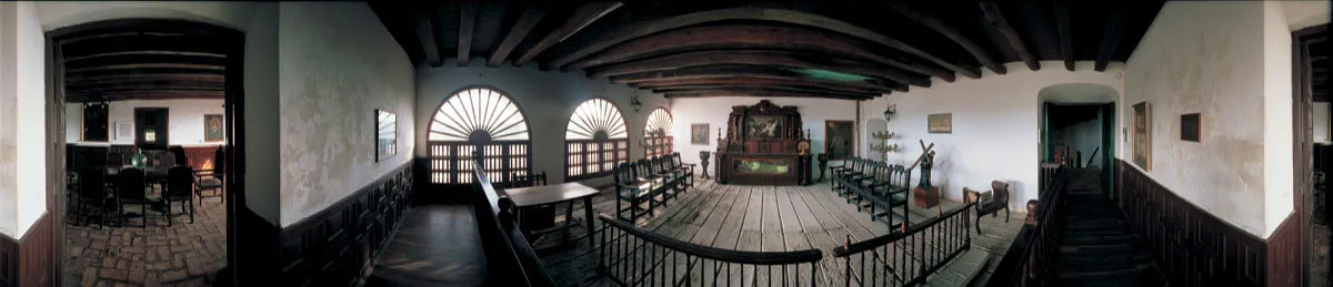 Museo de San Pedro Claver. Al fondo, monumento al santo. Miguel Salazar