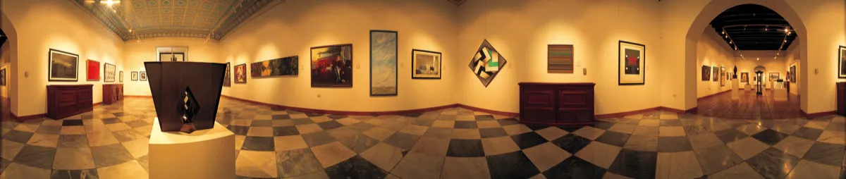 Museo de Arte Moderno del Centro Cultural de la Universidad del Magdalena, antiguo seminario de San Juan Nepomuceno. Miguel Salazar