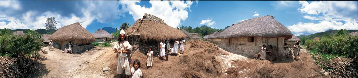 Poblado arhuaco, Nabusimaque. Miguel Salazar