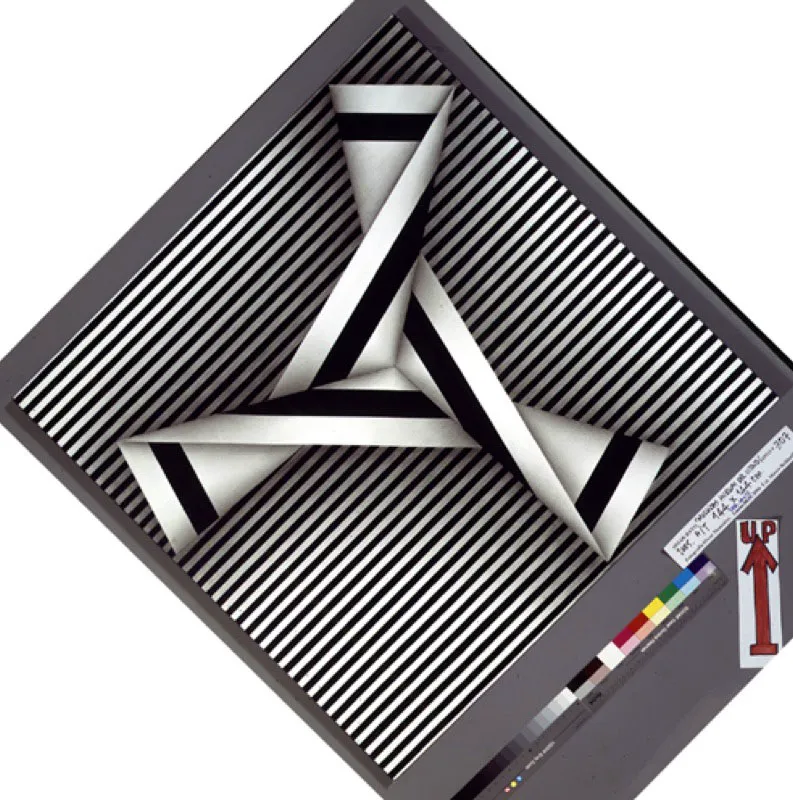 Mullida huella del viento w 2005.
Acrílico sobre lienzo w 101 x 101 cm.
Museo Rayo.