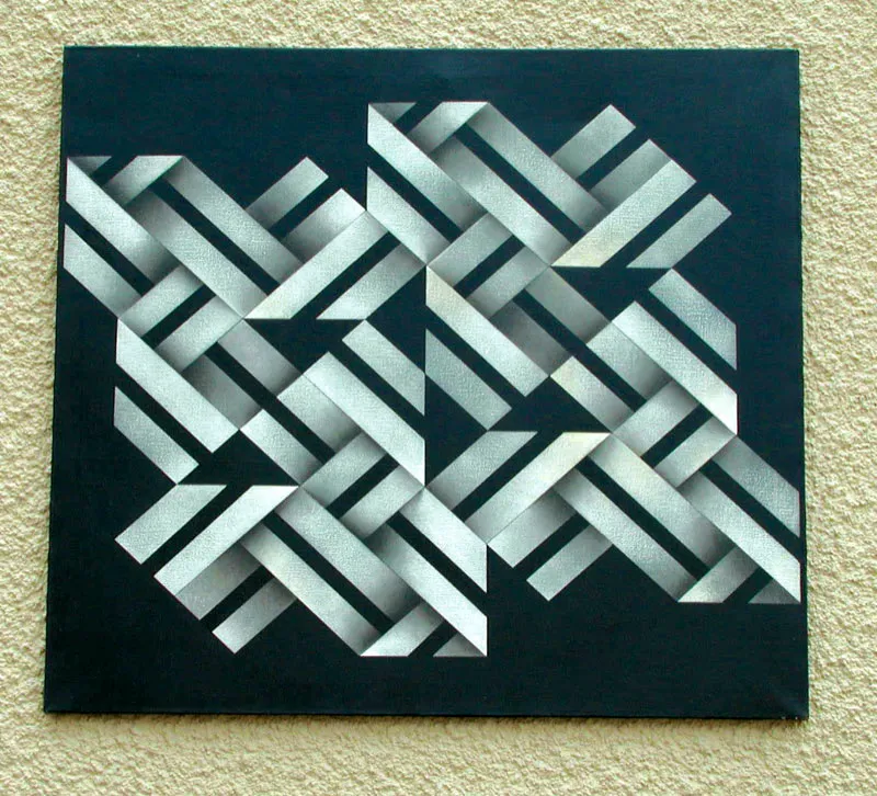 Crisis and fugue / 1964 / Acrílico sobre lienzo / 91,5 x 101,5 cm / Museo Rayo