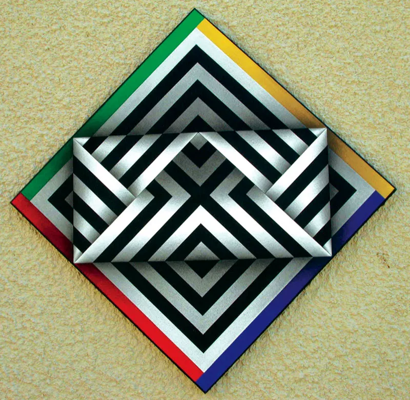 Tsunami / 1994 / Acrílico sobre lienzo / 66 x 66 cm / Museo Rayo