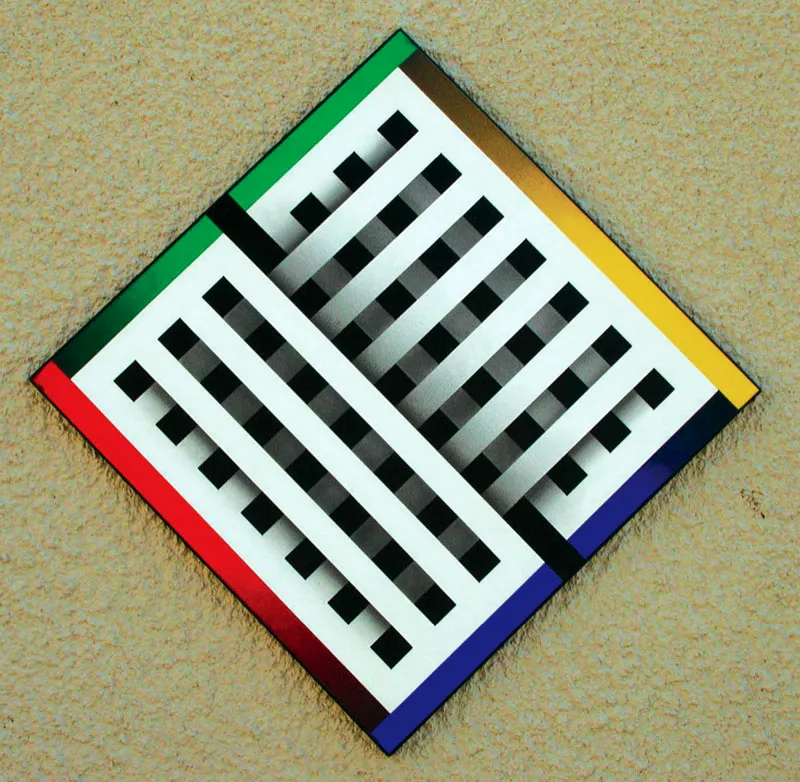 Agares I / 1968 / Acrílico sobre lienzo / 66 x 66 cm / Museo Rayo