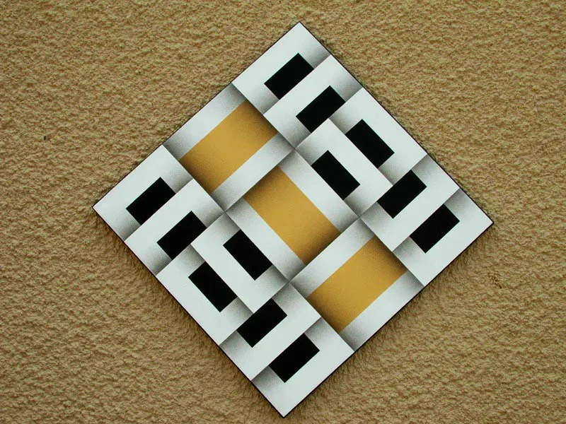 Semilla del Sol XXXIII / 2002 / Acrílico sobre lienzo / 66 x 66 cm / Museo Rayo