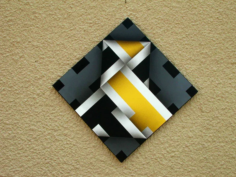 Semilla del Sol XXVI / 2002 / Acrílico sobre lienzo / 66 x 66 cm / Museo Rayo