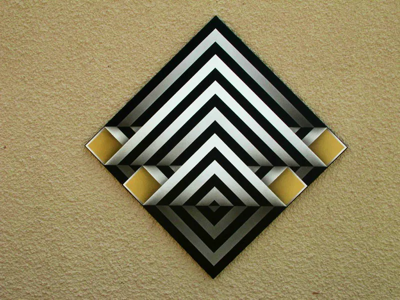 Hojas del alba II / 1994 / Acrílico sobre lienzo / 101 x 101 cm / Museo Rayo