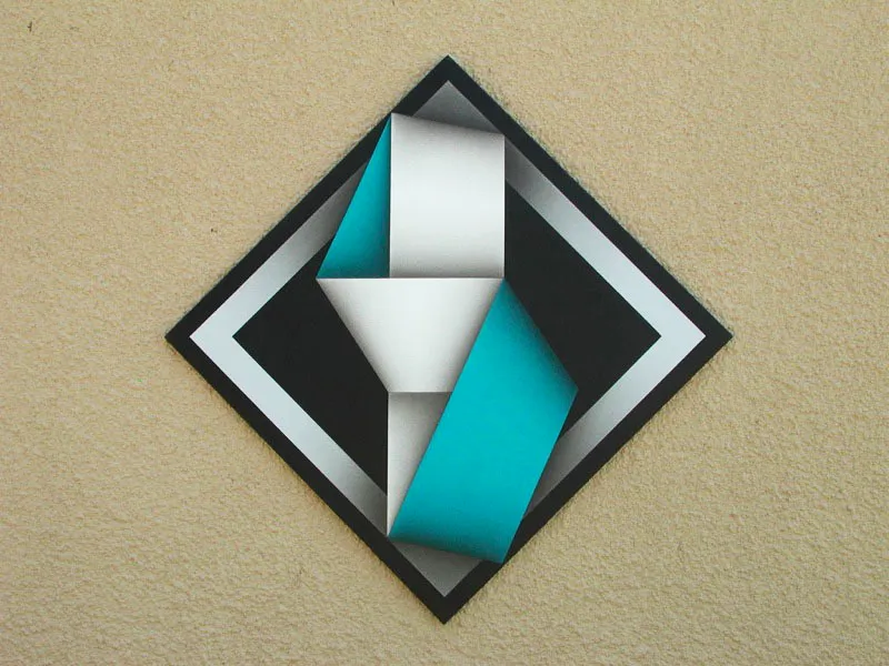 Criatura abisal XXV / 2001 / Acrílico sobre lienzo / 101 x 101 cm / Museo Rayo