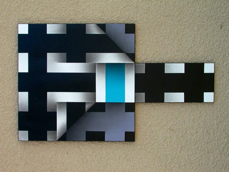 Criatura abisal / 2000 / Acrílico sobre lienzo / 165 x 99 cm / Museo Rayo