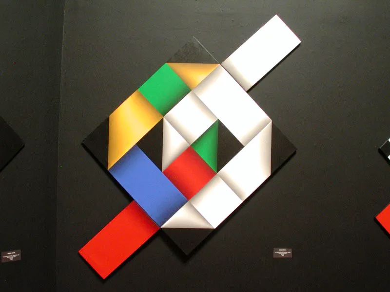 Crisálida del arrebol XXXIX / 2004 / Acrílico sobre lienzo / 101 x 202 cm / Museo Rayo