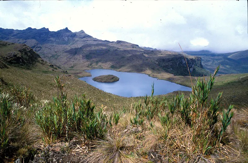 Laguna del Medio, nacimiento del río Frío. Andrés Hurtado