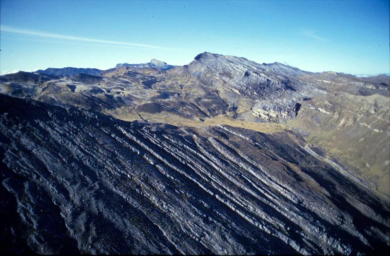 Vertiente suroccidental de la Sierra Nevada del Cocuy.  Aldo Brando